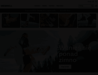 merrell.pl screenshot