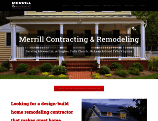 merrillcontracting.com screenshot