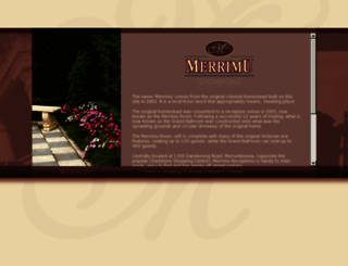 merrimu.com.au screenshot