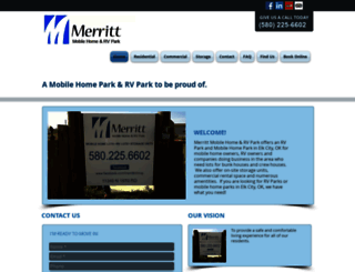 merrittpark.com screenshot