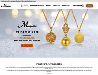 merryshinejewelry.com screenshot