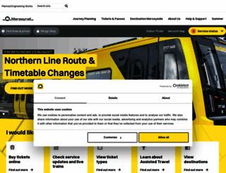 merseyrail.org screenshot