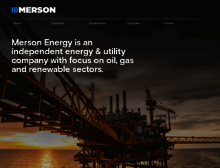 mersonenergy.com screenshot