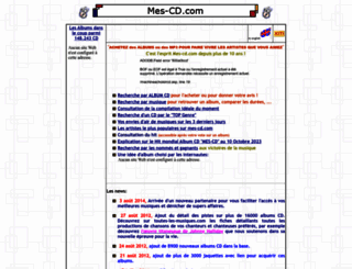 mes-cd.com screenshot