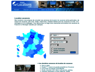 mes-locations.com screenshot