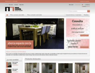 mesaconsolaextensible.com screenshot