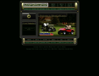 mesagolfcart.com screenshot