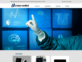 mesamedikal.com.tr screenshot