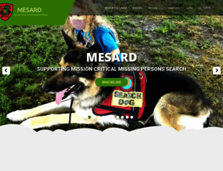 mesard.org screenshot