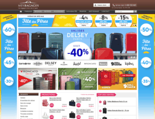 mesbagages.com screenshot