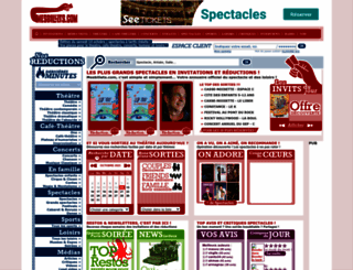 mesbillets.com screenshot