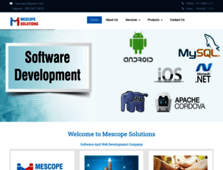 mescopesolutions.com screenshot