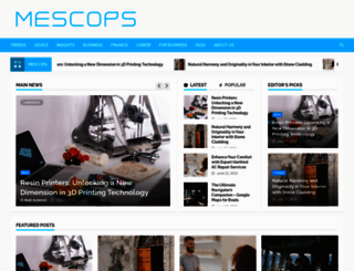 mescops.com screenshot