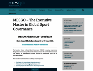 mesgo.org screenshot