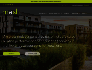 mesh-energy.com screenshot
