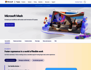 mesh.com screenshot