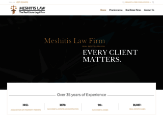 meshitislaw.com screenshot
