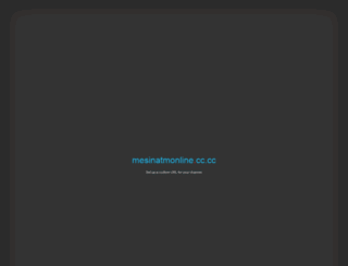 mesinatmonline.co.cc screenshot