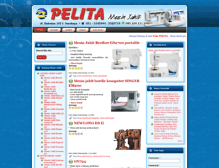 mesinjahitpelita.com screenshot