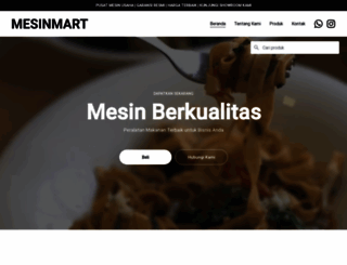 mesinmart.com screenshot