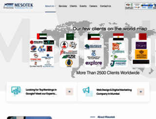 mesotek.com screenshot