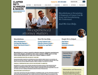mesothelioma-attorney.com screenshot