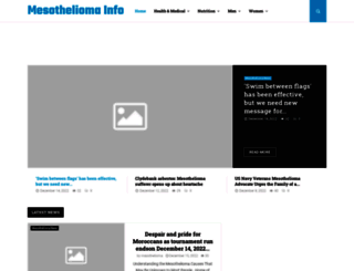 mesothelioma-info.org screenshot
