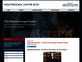 mesothelioma-lawyerblog.com screenshot