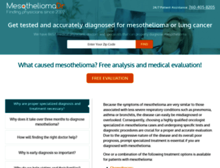 mesotheliomadr.com screenshot