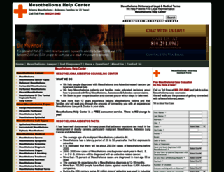 mesotheliomahelpcenter.org screenshot