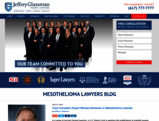 mesotheliomalawyers-blog.com screenshot