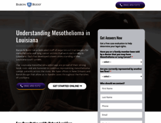 mesotheliomanews.com screenshot