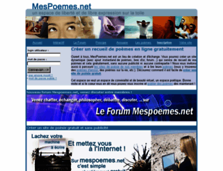 mespoemes.net screenshot