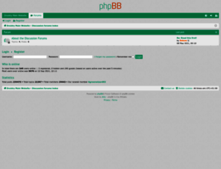messageboard.druidry.org screenshot
