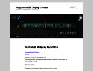 messagedisplay.com screenshot