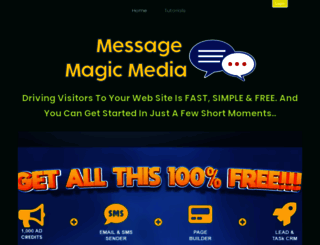 messagemagic.net screenshot