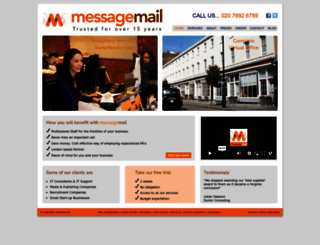 messagemail.co.uk screenshot