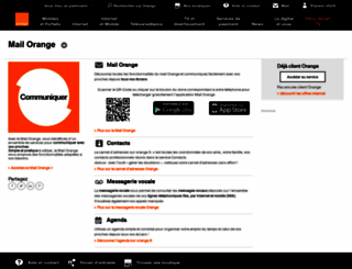 messagerie.orange.fr screenshot