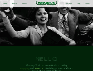 messagetrain.com screenshot