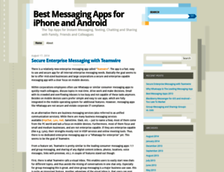 messaging-apps.com screenshot