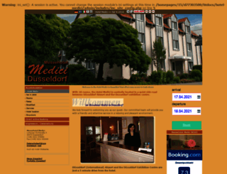 messehotel-medici.de screenshot