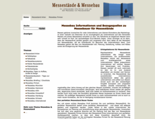 messestaende-messebau.de screenshot