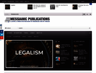 messianicpublications.com screenshot