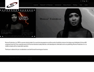 messinaproductions.com screenshot