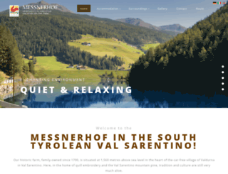 messnerhof.info screenshot