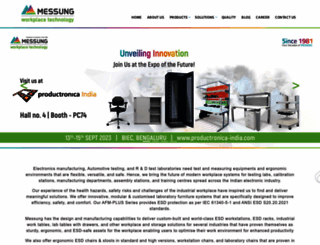 messungworkplacetechnology.com screenshot