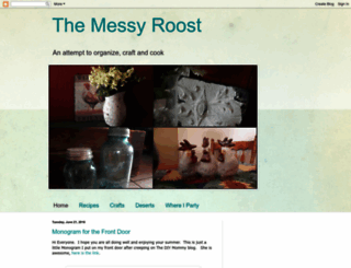 messyroost.blogspot.com screenshot