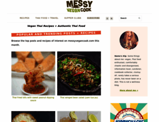 messyvegetariancook.com screenshot
