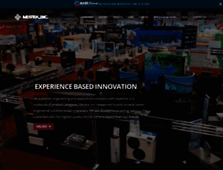mestek.com screenshot