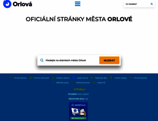mesto-orlova.cz screenshot